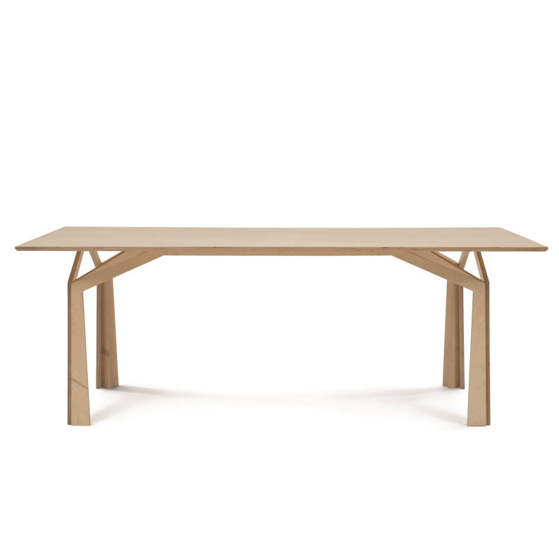 Pirwi Dining Table, Maple, 47.2" W x 78.72" L