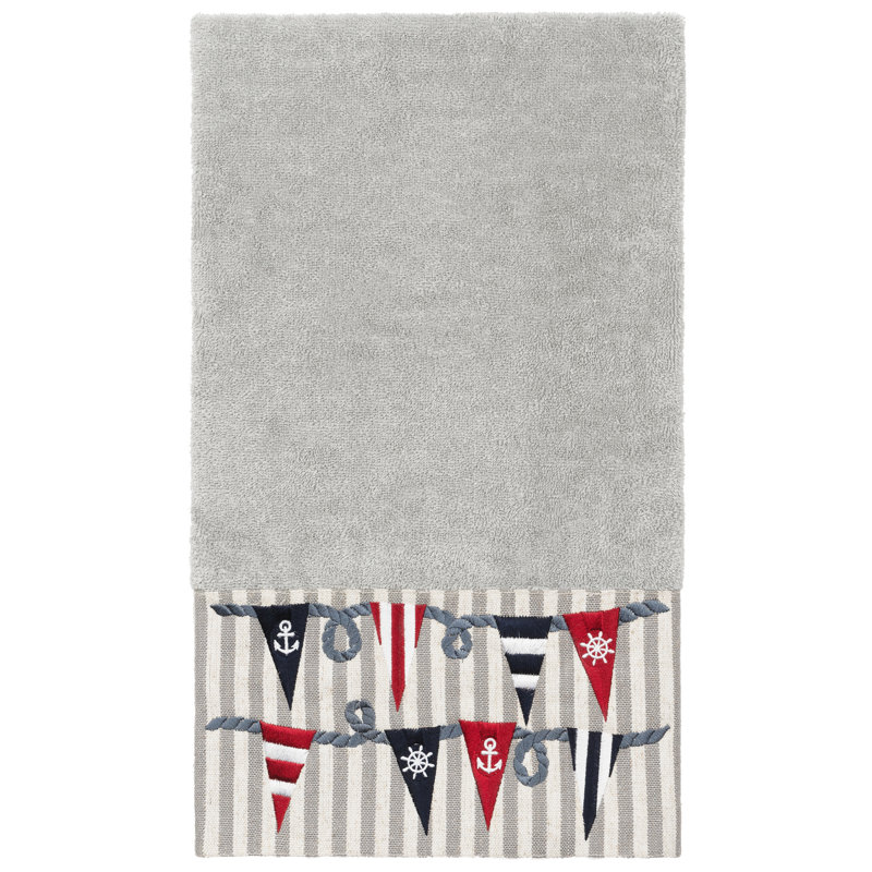 Serviette de bain ETHAN, Gris clair, 1 Piece Bath Towel