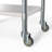 Stainless Steel Top Height-Adjustable Workbench with Wheels-79467686
