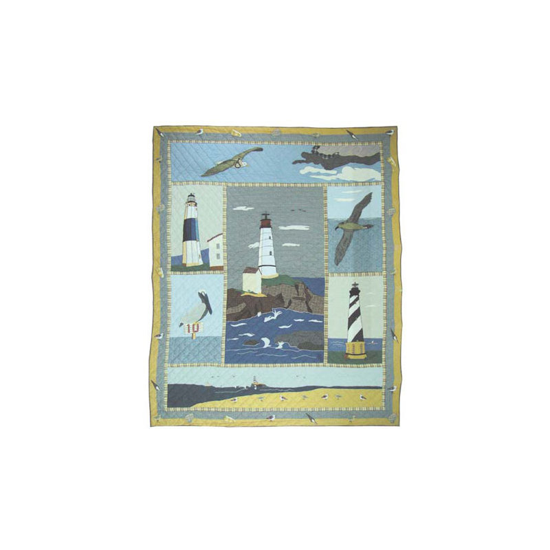 Coastal Cotton Patchwork Duvet Cover