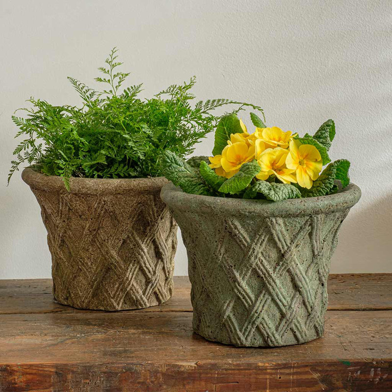 Pot à fleurs en béton antique, Ferro Rustico Nuovo