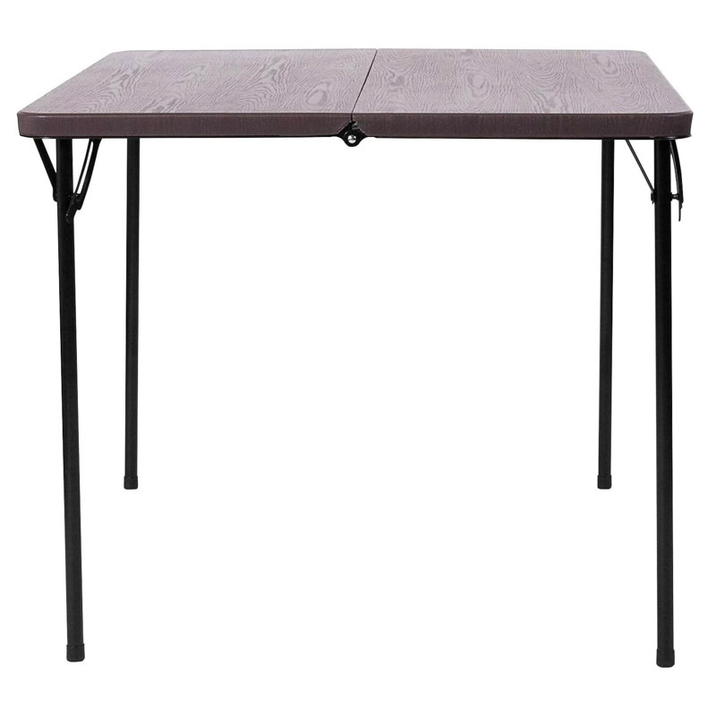 Tanda Square Plastic Outdoor Folding Chat Table