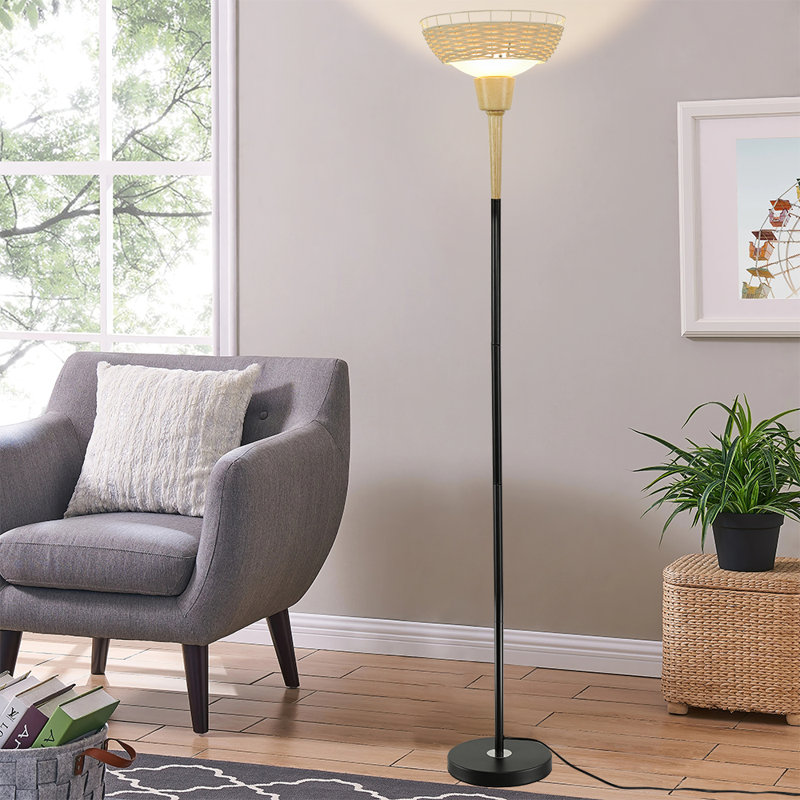 Risanna 175 H cm Torchiere Floor Lamp