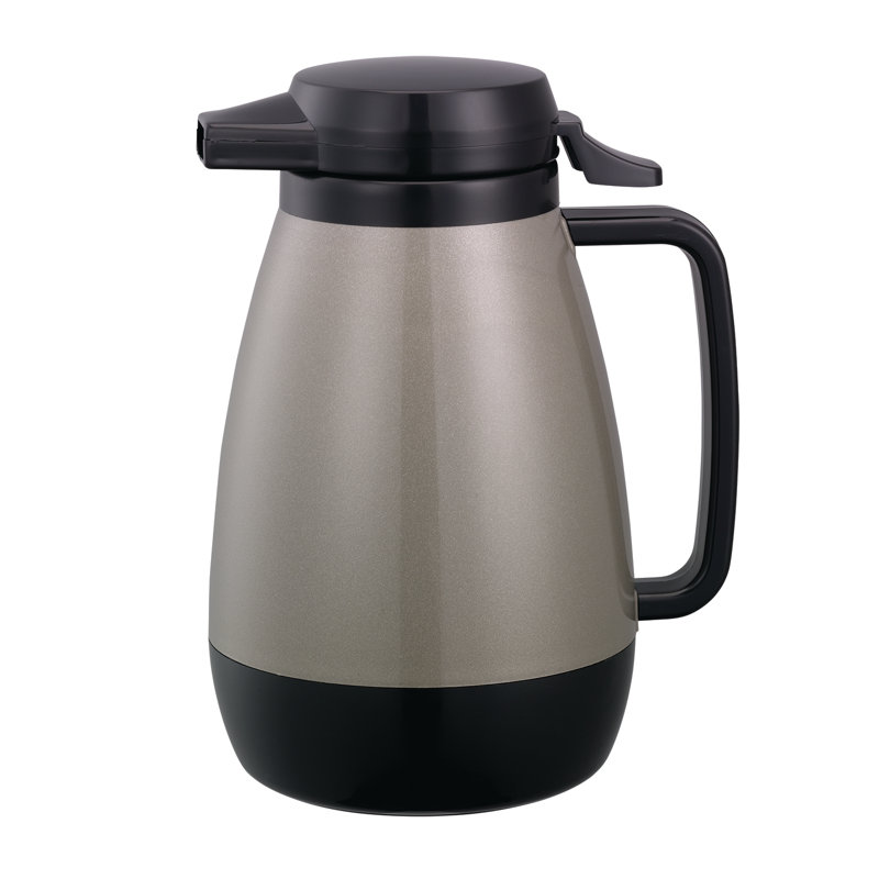 Plastic Foam Insulated Coffee Carafe, Silver