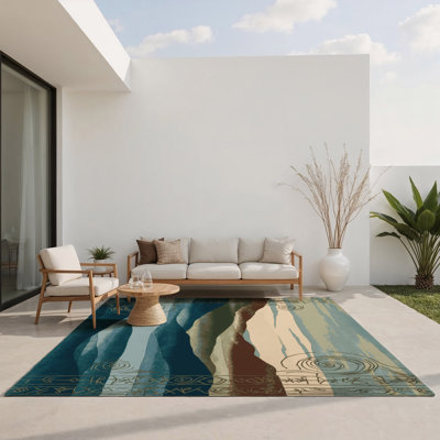 Tapis intérieur et extérieur Velvet Skies