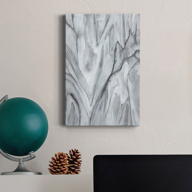Marbled White II - Wrapped Canvas Print, 18" H x 12" W x 1" D