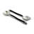 Brycen Handcrafted Twisted Handle Teaspoon