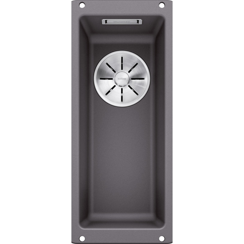 Subline Undermount Kitchen Sink, Rock Grey