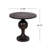 Aluminum Circular Dining Table, Bronze
