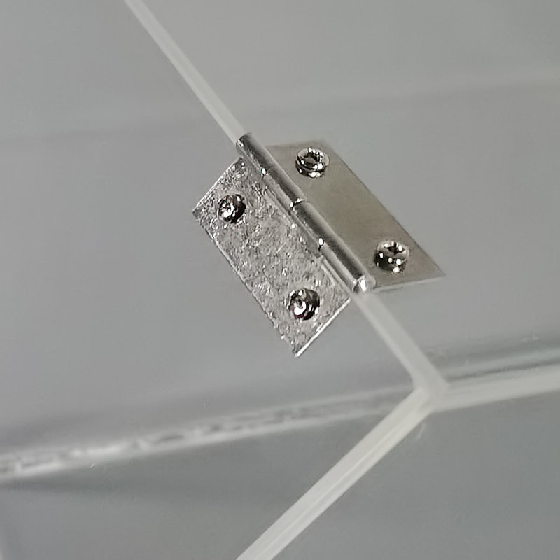 Clear Acrylic 4.75 Gallon Stackable Food Dispenser Bin