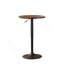 Hauteur réglable avec pieds noirs et table de bar en métal
