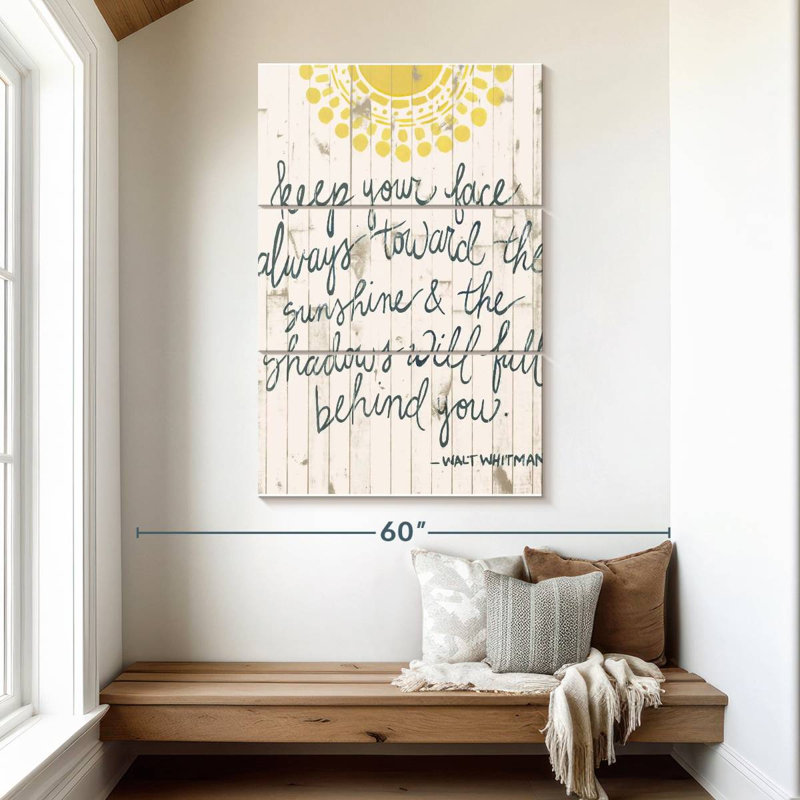 Sun Quote II, 50" H x 32" W