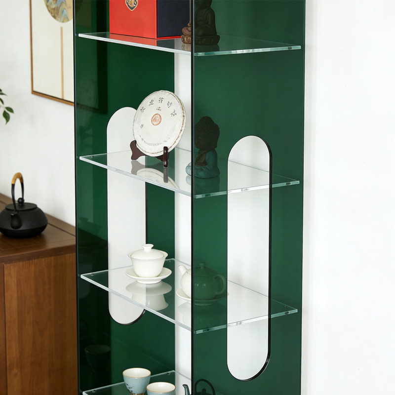 Vitrine en acrylique multifonctionnelle, (5 tablettes) H 59,06 po x l 15,75 po x P 9,84 po
