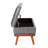Boyu Polyester Blend Upholstered Storage Bench-2082023333