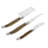 Hixon 3 Piece Laguiole Cheese Serving Set