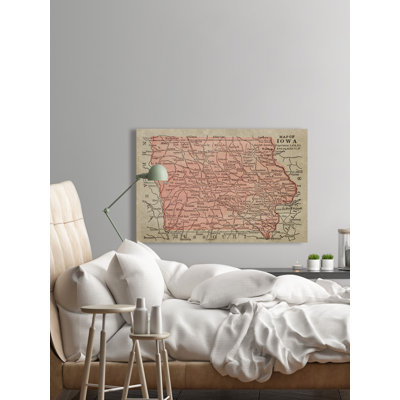 " Map Of Iowa "