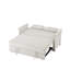 Canapé-lit en velours beige-222570527