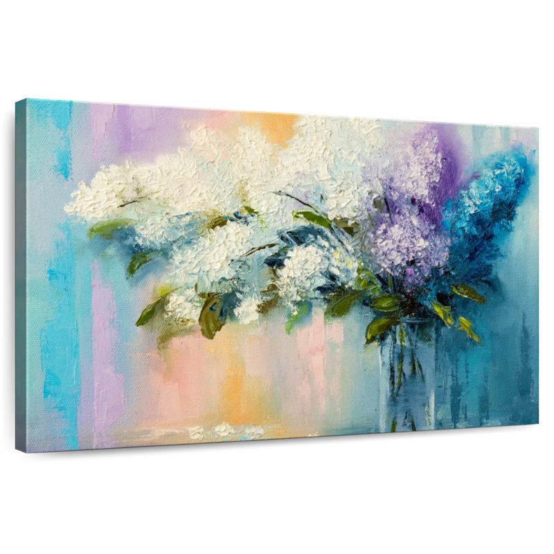 Harnek Lilacs, 30" H x 45" W
