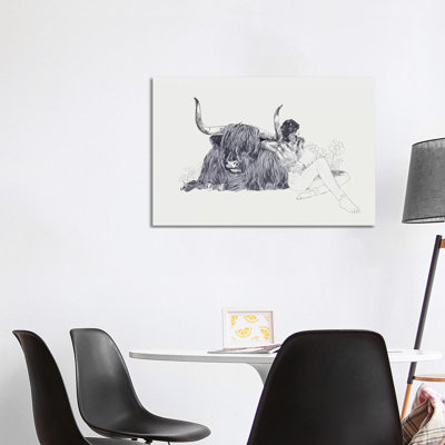 Taurus 1 Piece Wall Art on Canvas
