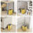 Small Bathroom Trash Can 2.1 Gallon Wastebasket-115682629