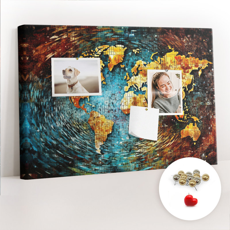 Lyrique Cork Corkboard / Bulletin Board