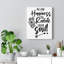Happiness To Radiate - Wrapped Canvas Print-1781733688