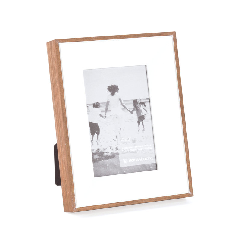 Cadre photo Hailes, Blanc opaque, 8 po x 10 po