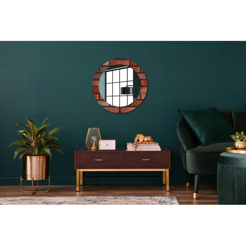 Huldar Glass Flat Wall Mirror
