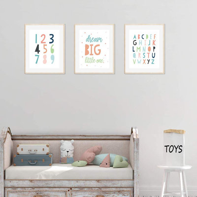 Deahl Education 3 - Piece Paper Print