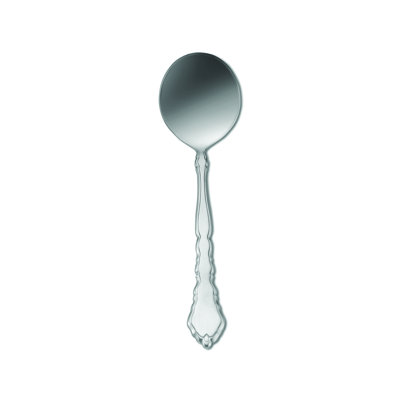 Satinique Bouillon Spoons by Oneida (18/10)