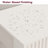 1-Drawer Nightstand with Fluted Front and Open Shelf -48894870