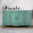 Ohlson 60 " W Freestanding Standard Free Standing 1 Single Vanity Bathroom Vanity With Carrara Marble Top-1276869331