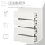 4 Drawer 55cm W Tallboy
