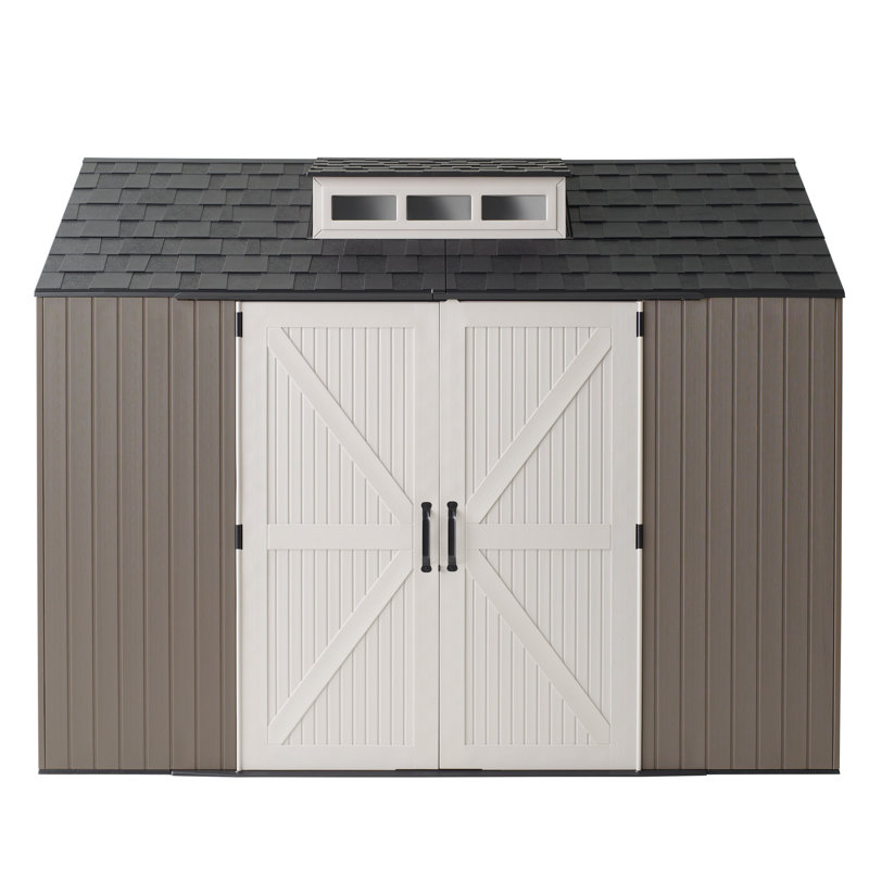 Rubbermaid Easy Install Shed, 21.69" H x 87.75" W x 45.50" D