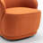 Stith Velvet Upholstered Swivel Barrel Chair-397156945