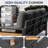 Outdoor Aluminum Patio 3-Seat Sofa With Cushions-157247295