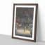 Nezu Shrine in Snow by Tsuchiya Koitsu - Picture Frame Painting Print-55617510-55617507