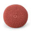 Pouf rond en coton Bordeaux-1447626906