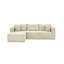 Canapé modulaire en L avec tissu velours côtelé-1422126760