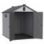 XWT012-1 Remise de rangement en plastique 6 * 8Ft pour grand jardin