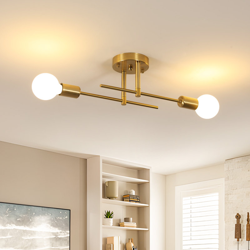 Flush Mount, Gold