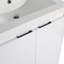 Ensemble de meuble-lavabo autoportant moderne 72 po avec lavabo en résine Zenith