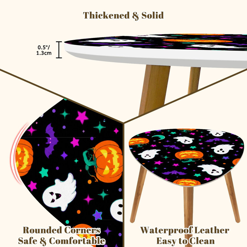 Ensemble de 2 tables gigognes Triangle
