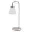 Alakai 41cm Desk Arch Metal Table Lamp with Glass Shade-106542931