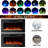 Warriedar 30'' W Black Electric Fireplace with 5000 BTU