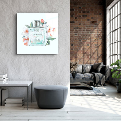 Superbe peinture décorative en verre trempé 23,6 po x 23,6 po | 100% verre trempé, épaisseur: 0,16 pouce | Impression UV pour des couleurs éclatantes | Art mural parfait pour la décoration de la maison ou du bureau, design moderne et élégant