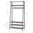 Hall Trees Entryway Bench with Storage, Multifunctional Hallway Organizer, Accent Furniture with Metal Frame
