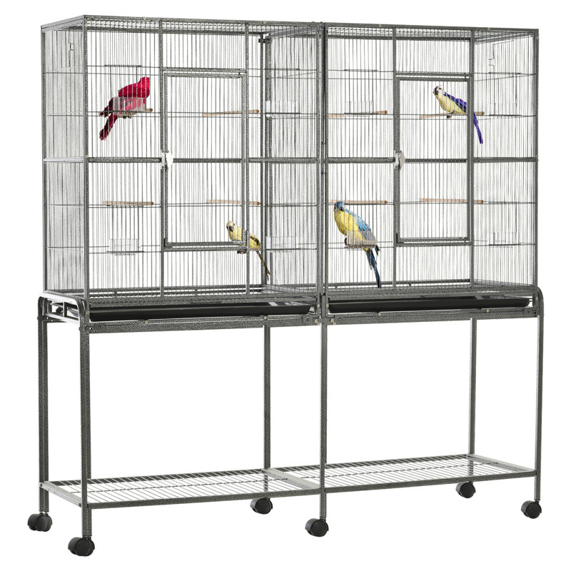 Mangeoire à oiseaux en métal 65 po