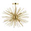Ashleigh 6-Light Semi Flush Wall Light