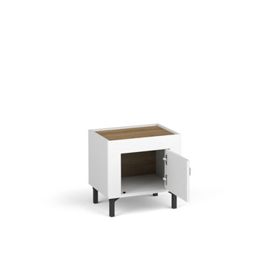 Paikea 48cm W Manufactured Wood Bedside Table